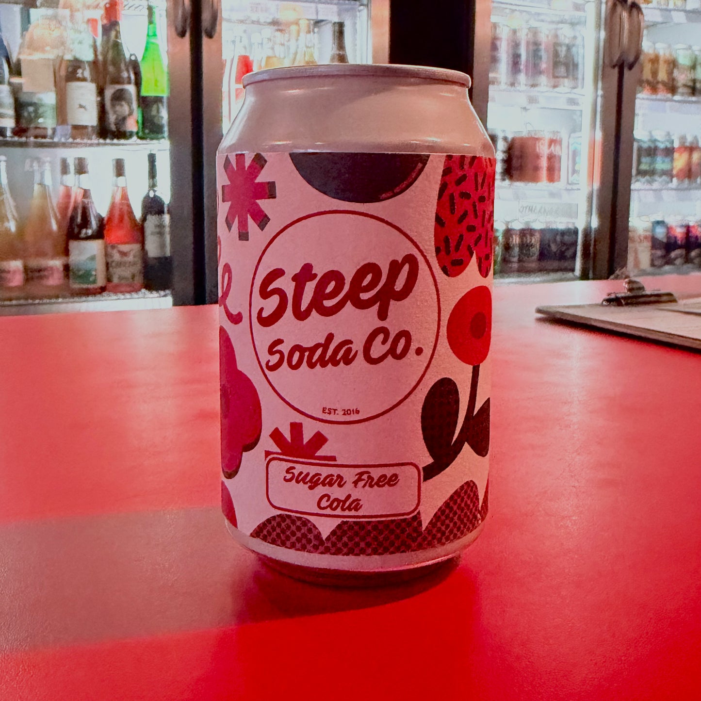 Steep Soda - Sugar Free Cola - 330ml Can