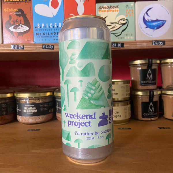 Weekend Project - I'd Rather Be Outside - Double IPA - 8.5% - 500ml Can