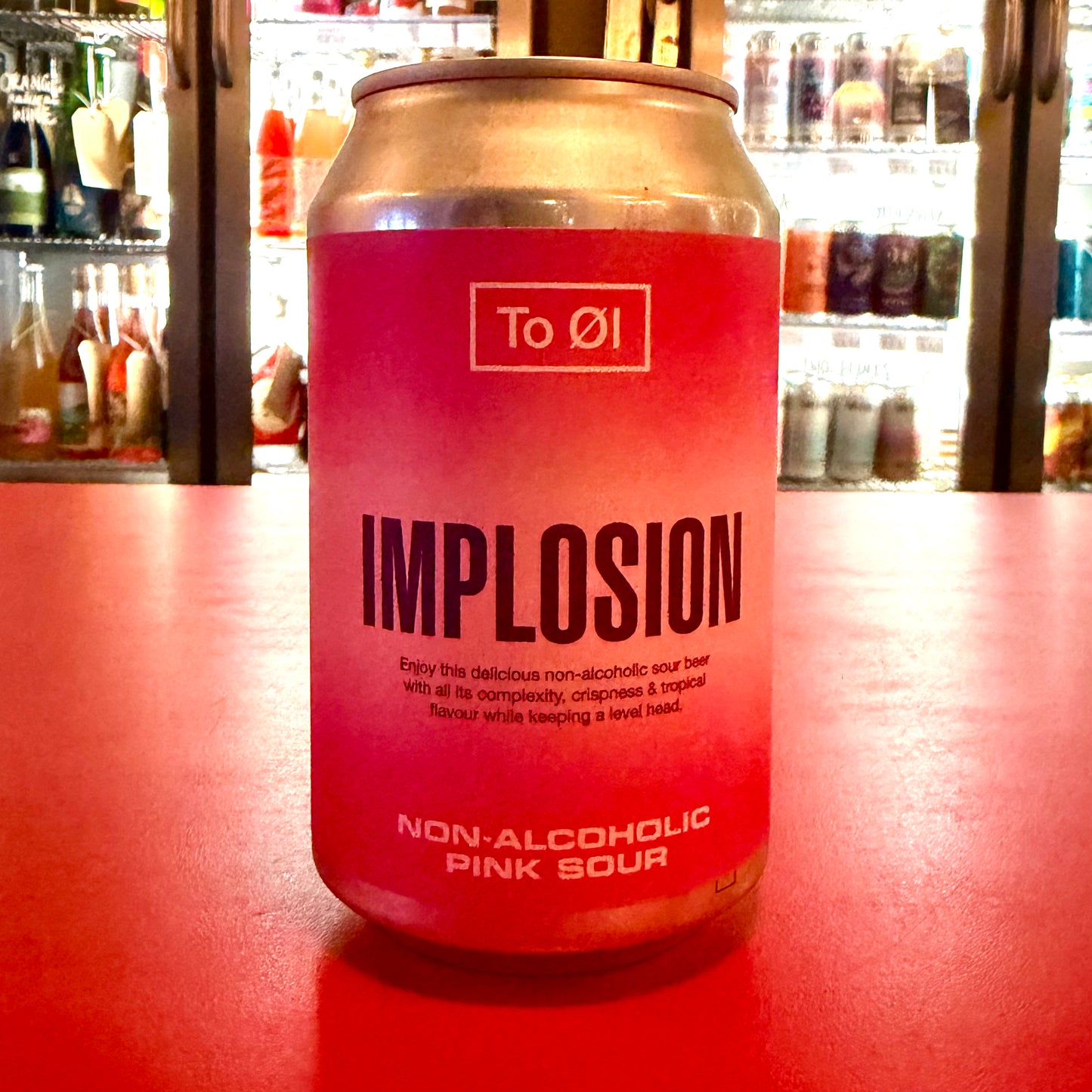 To Øl - Implosion Pink - Alcohol Free Sour - 0.5% - 330ml Can