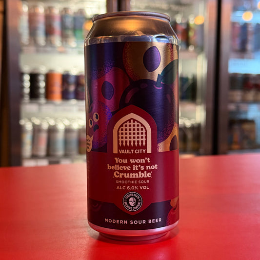 Vault City x Sudden Death - You Won't Believe It's Not Crumble! - Smoothie Sour - 6% - 440ml Can