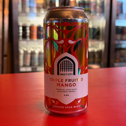 Vault City - Triple Fruited Mango - Sour - 4.8% - 440ml Can