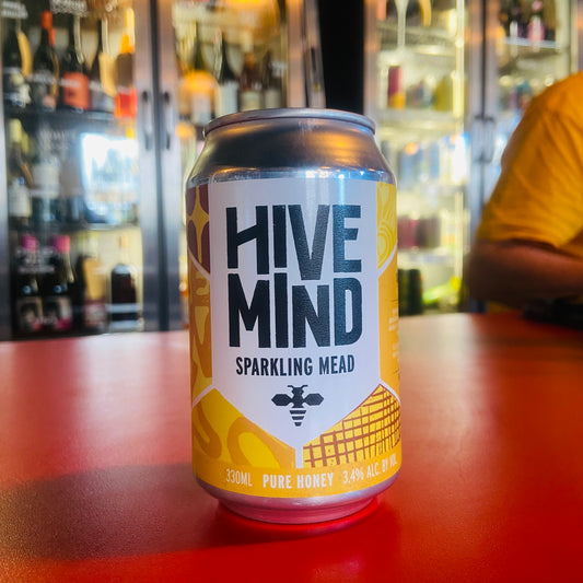 Hive Mind - Pure Honey Sparkling Mead - 3.4% - 330ml Can