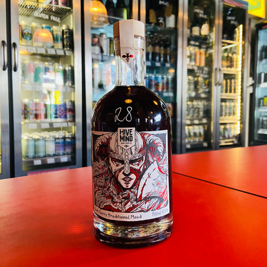 Hive Mind - Dark Cherry Traditional Mead - Fruited Mead / Melomel - 12.5% - 700ml Bottle