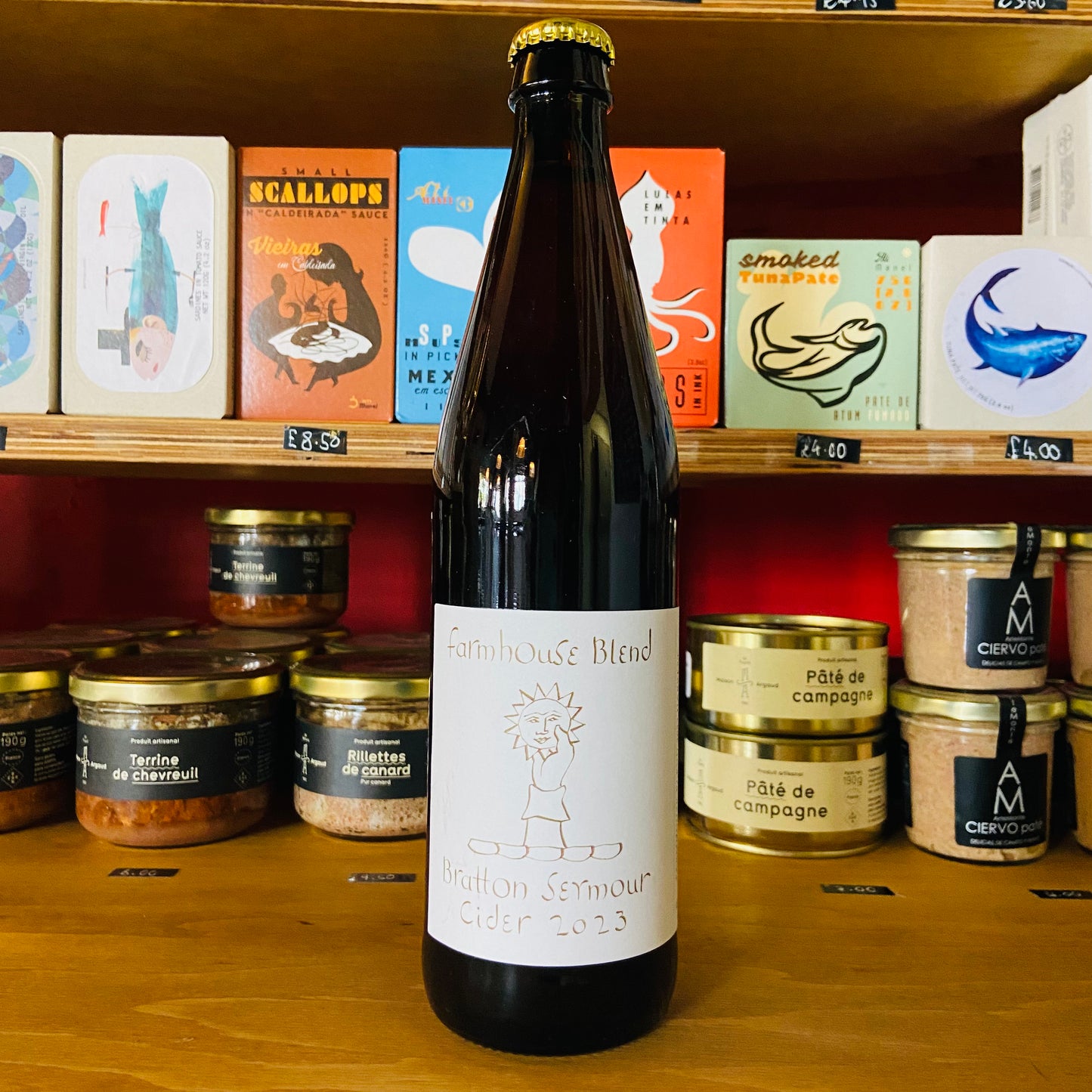 Gimlet Drinks - Bratton Seymour - Cider 2023 - Farmhouse Blend - 4.5% - 500ml Bottle