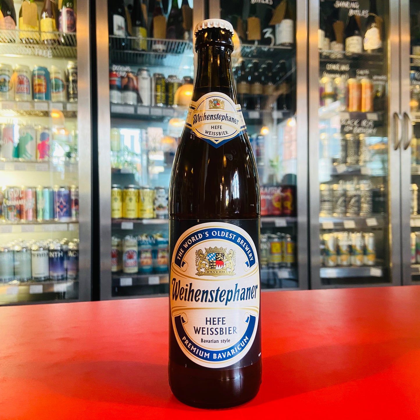 Weihenstephaner - Hefe Weissbier - Wheat Beer - 5.4% - 500ml Bottle