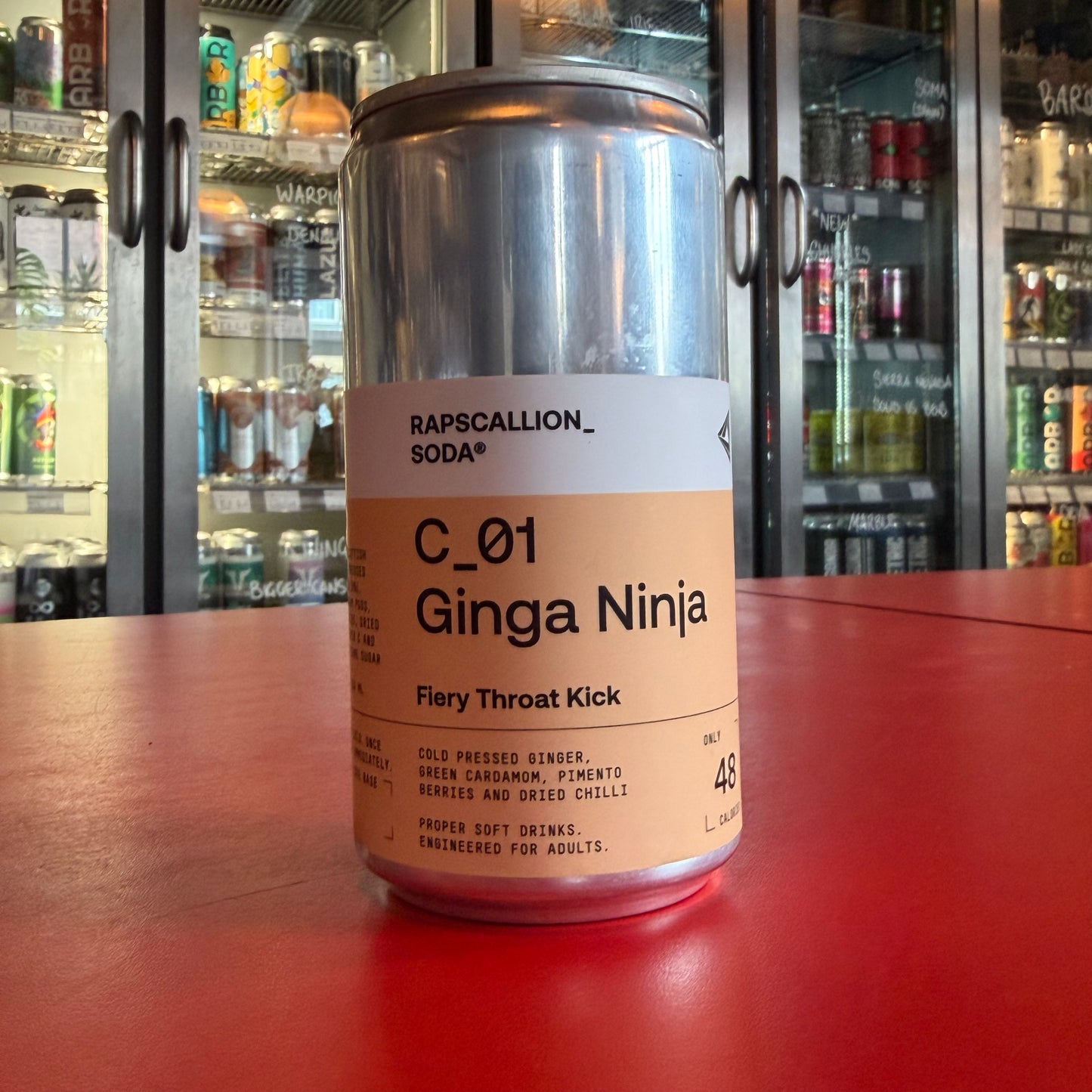 Rapscallion Soda - Ginga Ninja - Ginger Beer - 250ml