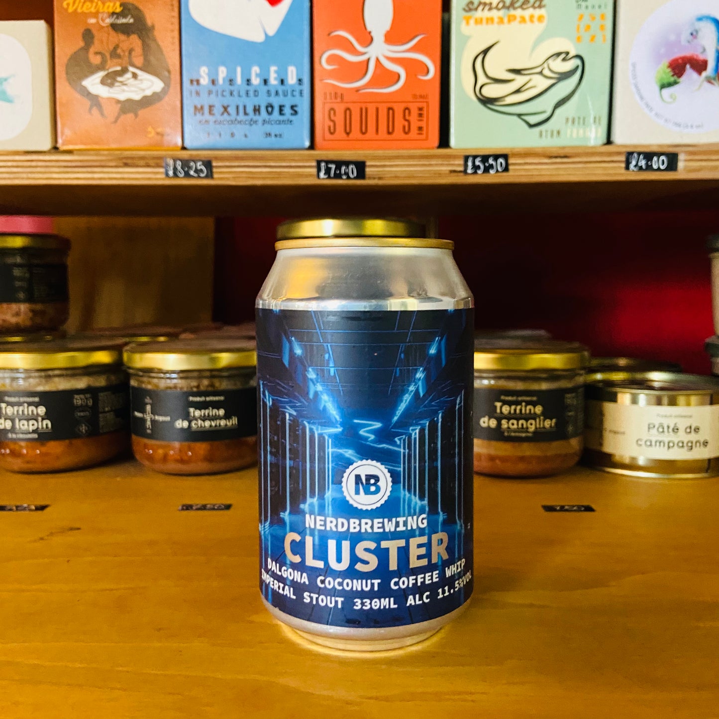 Nerd Brewing - Cluster - Imperial Stout - 11.5% - 330ml Can