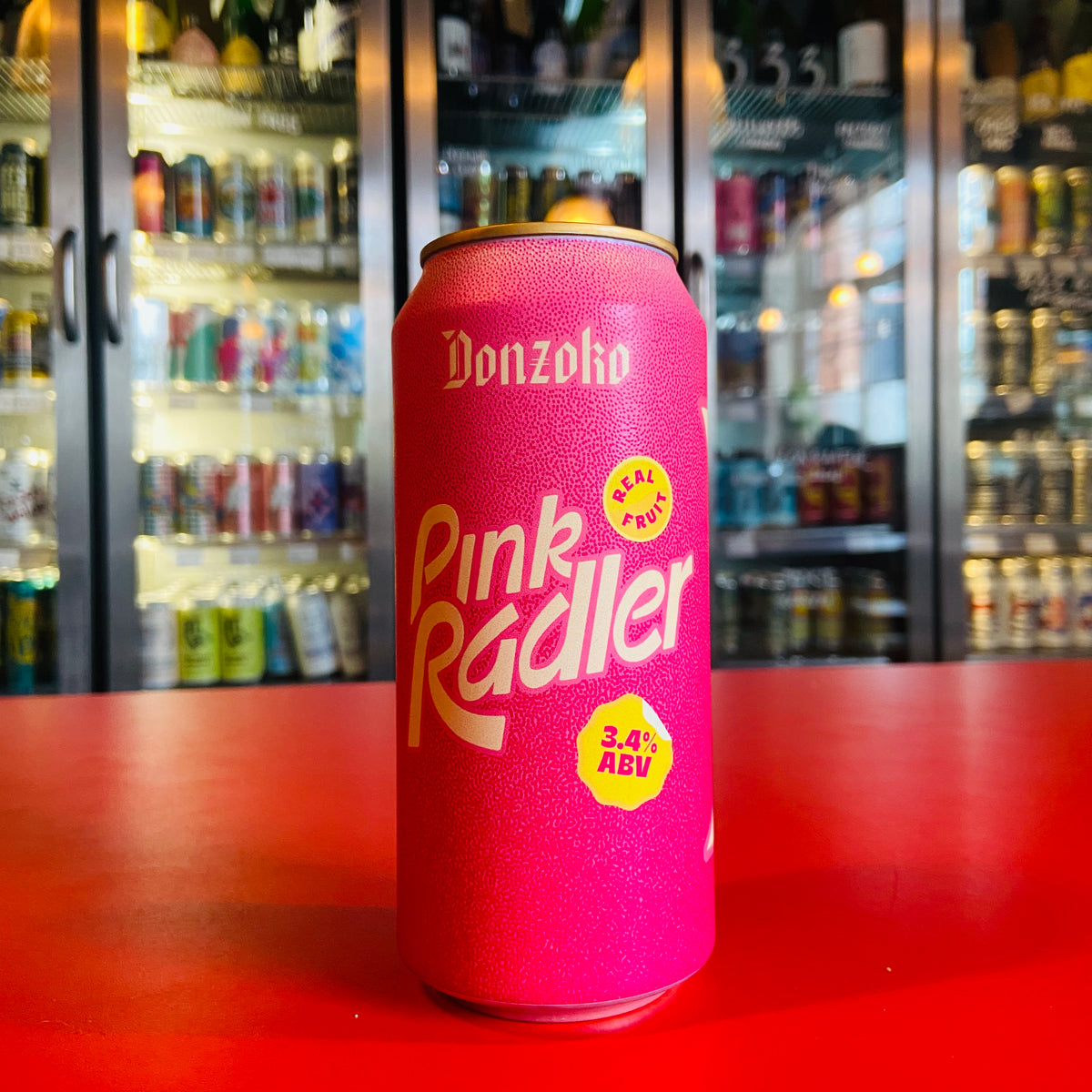 Donzoko - Pink Radler - Dragonfruit Radler - 3.4% - 440ml Can