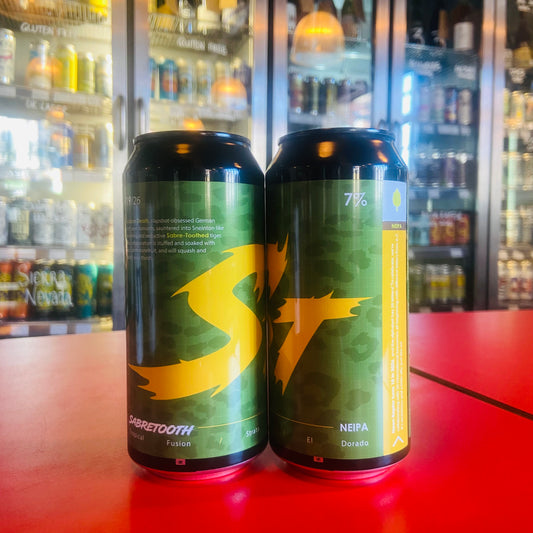 Neon Raptor x Sudden Death Brewing - Sabretooth - New England IPA - 7.0% - 440ml Can