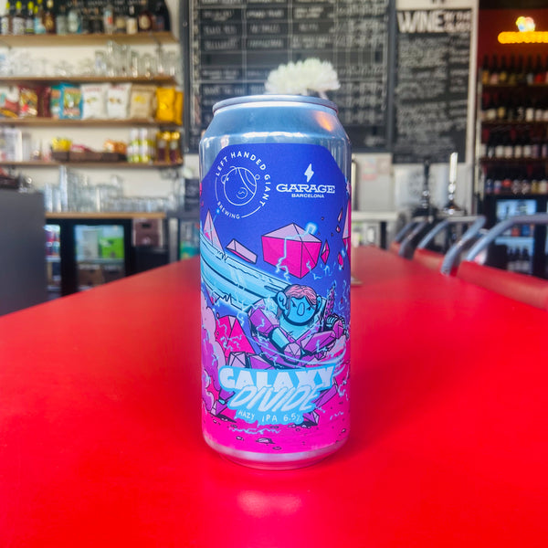 Left Handed Giant x Garage - Galaxy Divide - Hazy IPA - 6.5% - 440ml Can