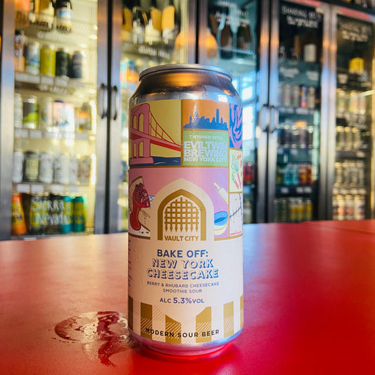 Vault City x Evil Twin - Bake Off: NY Cheesecake - Smoothie Sour - 5.3% - 440ml Can