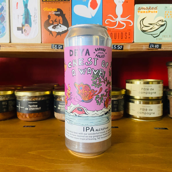 DEYA x Garage Project - Crest Of A Wave - IPA - 6.2% - 500ml Can