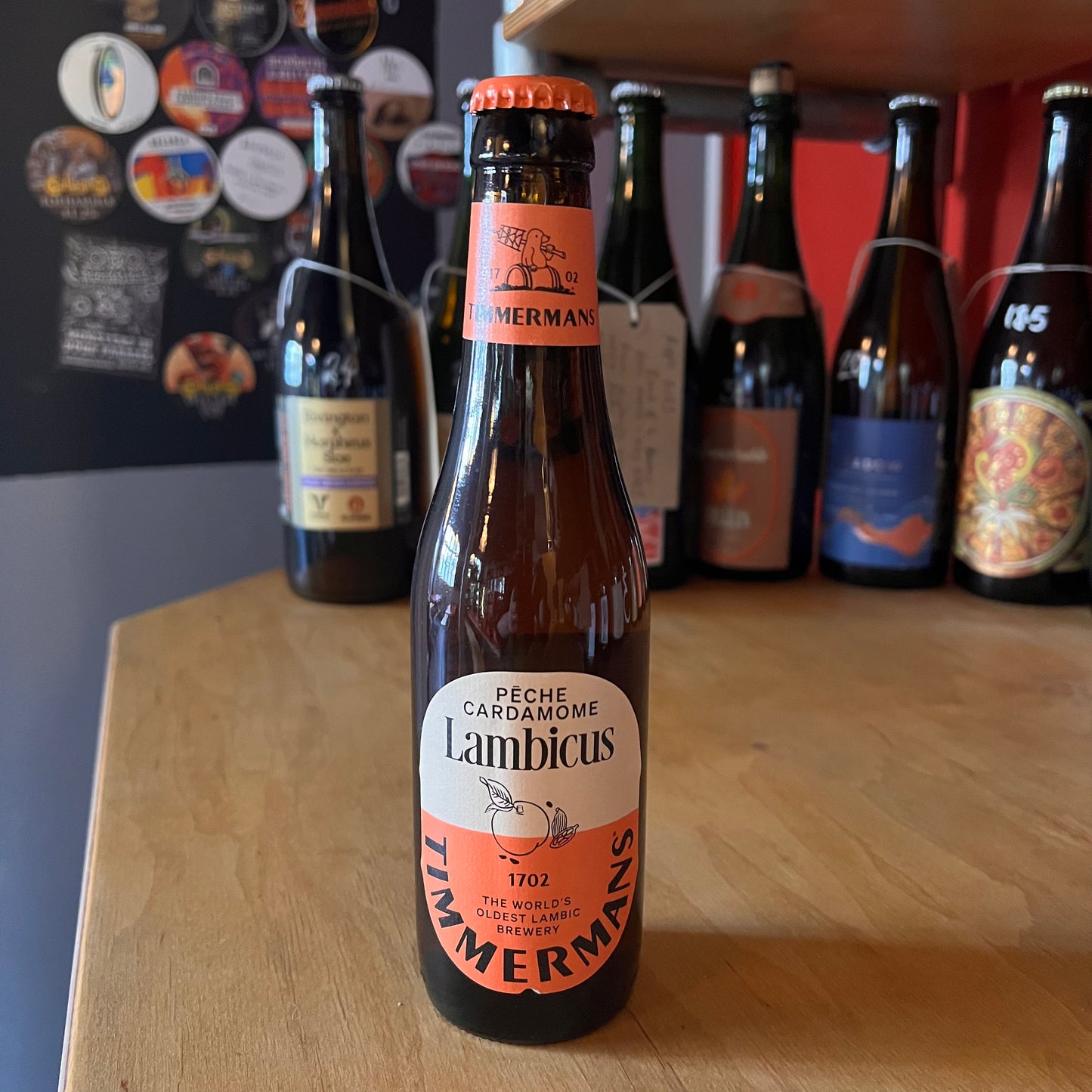 Timmermans - Peche Cardamome - Fruited Lambic - 4.0% - 330ml Bottle