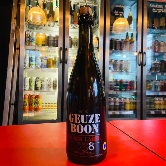 Brouwerij Boon - Boon Gueze  Black Label Edition 8  - Gueze/Lambic - 7.0% - 75cl Bottle