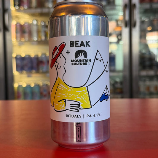 BEAK x Mountain Culture - Rituals - IPA - 6.5% - 440ml Can