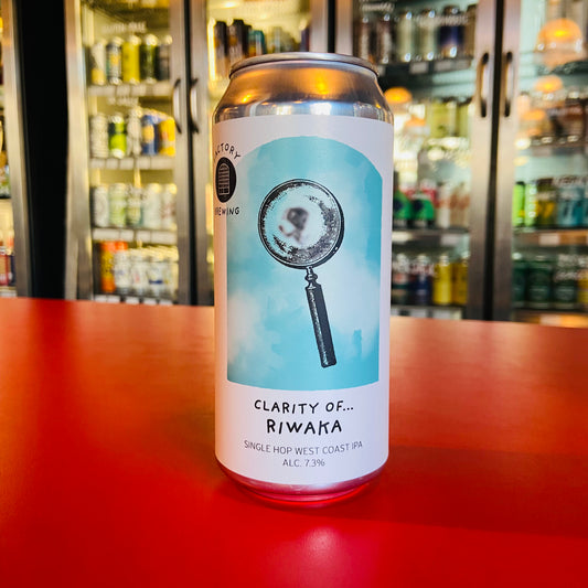 Factory Brewing - Clarity Of...Riwaka - Single Hop West Coast IPA - 7.3% - 440ml Can