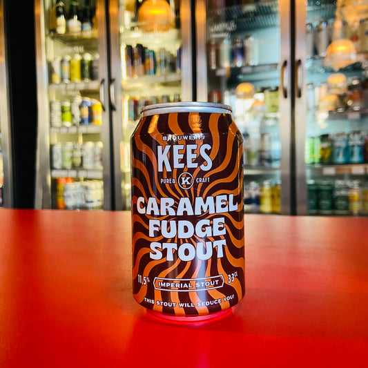 Brouwerij Kees - Caramel Fudge Stout - Imperial Stout - 11.5% - 330ml Can