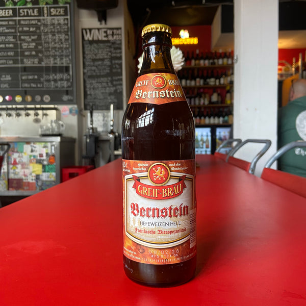 Greif-Brau - Greif Bernstein Weizen - Hefeweizen Hell - 5.4% - 500ml Bottle