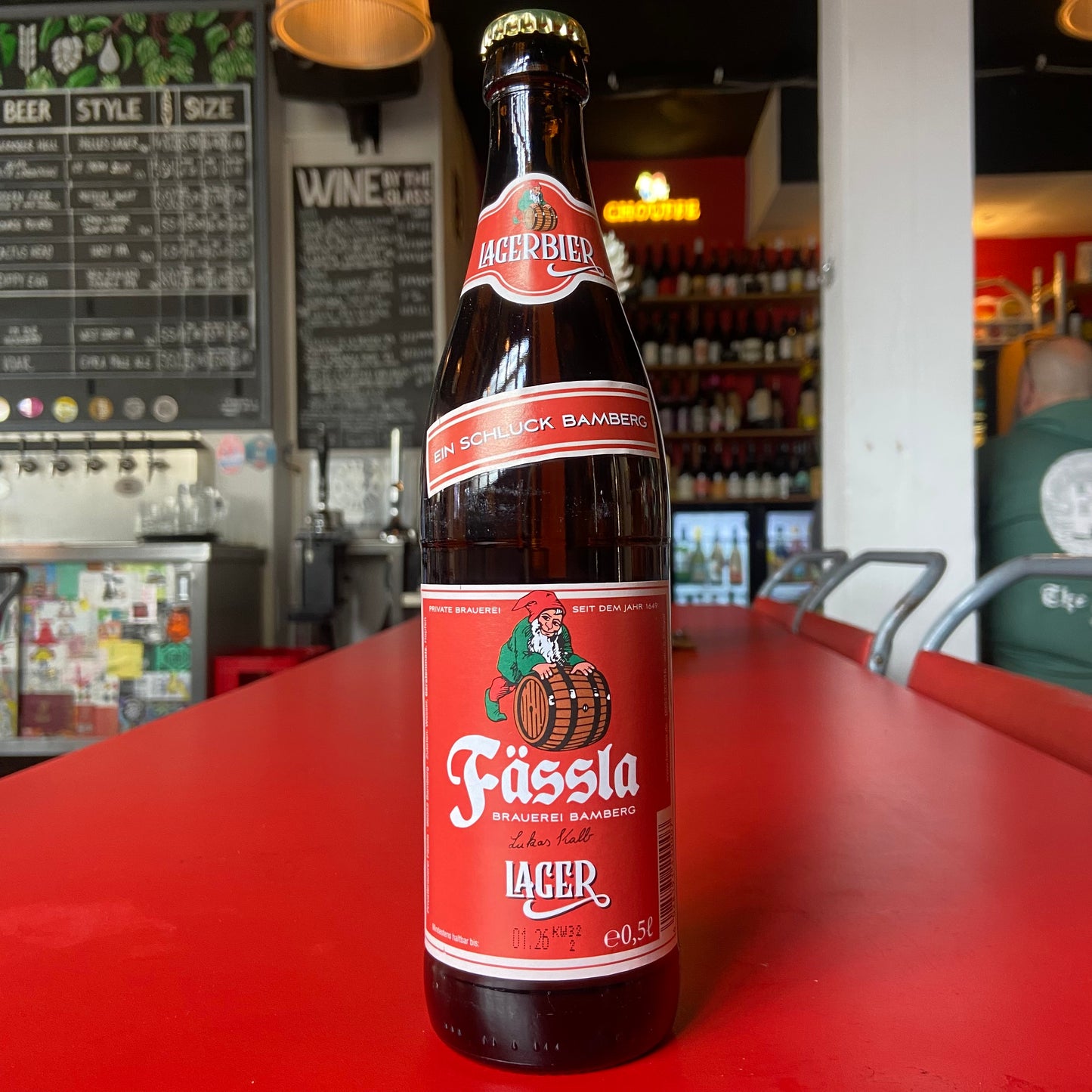 Brauerei Fassla - Lagerbier - Helles Lager - 5.5% - 500ml Bottle