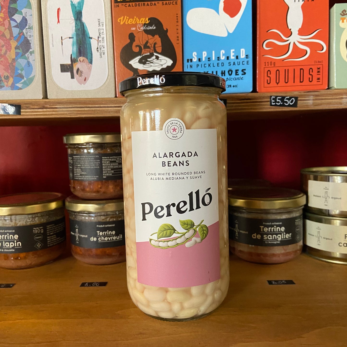 Perello - Alargada Beans - 720g Jar