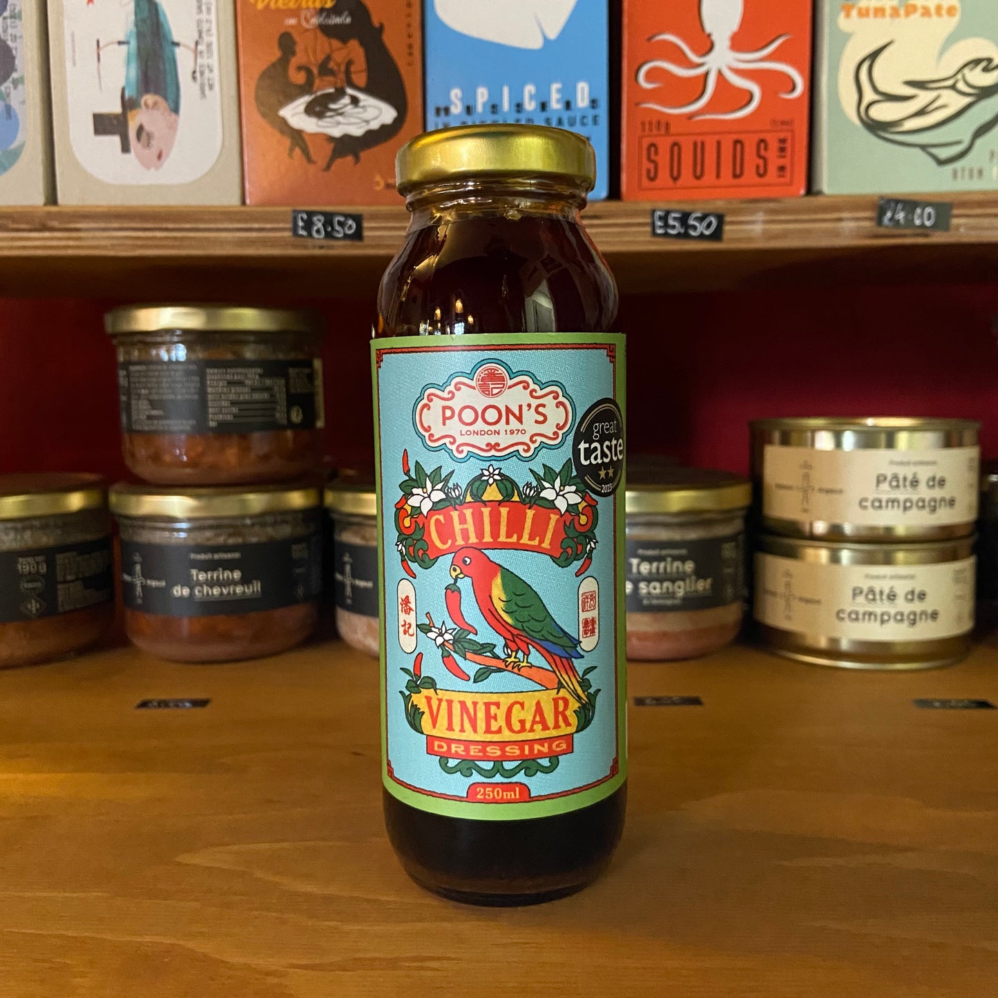 Poon's London - Chilli Vinegar Dressing - 250ml