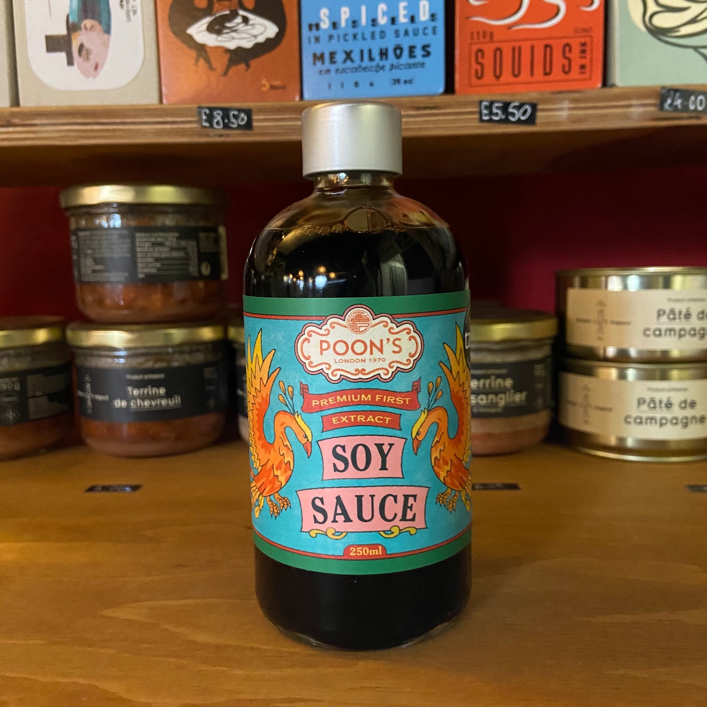 Poon's London - Premium First Extract Soy Sauce - 250ml