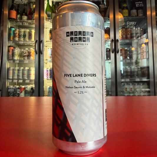 Nothing Bound - Five Lane Divers - New England Pale - 5.2% - 500ml Can