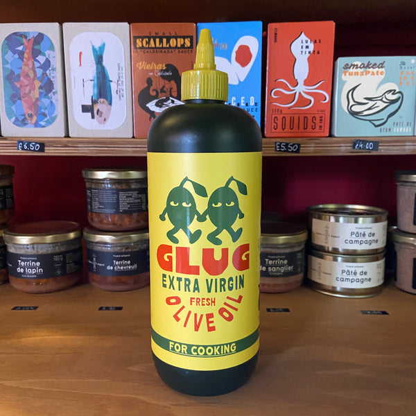 GLUG - Extra Virgin Olive Oil For Sizzling - 750ml Bottle