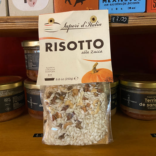 Sapori Nostrani - Risotto alla Zucca - Pumpkin Risotto - 250g