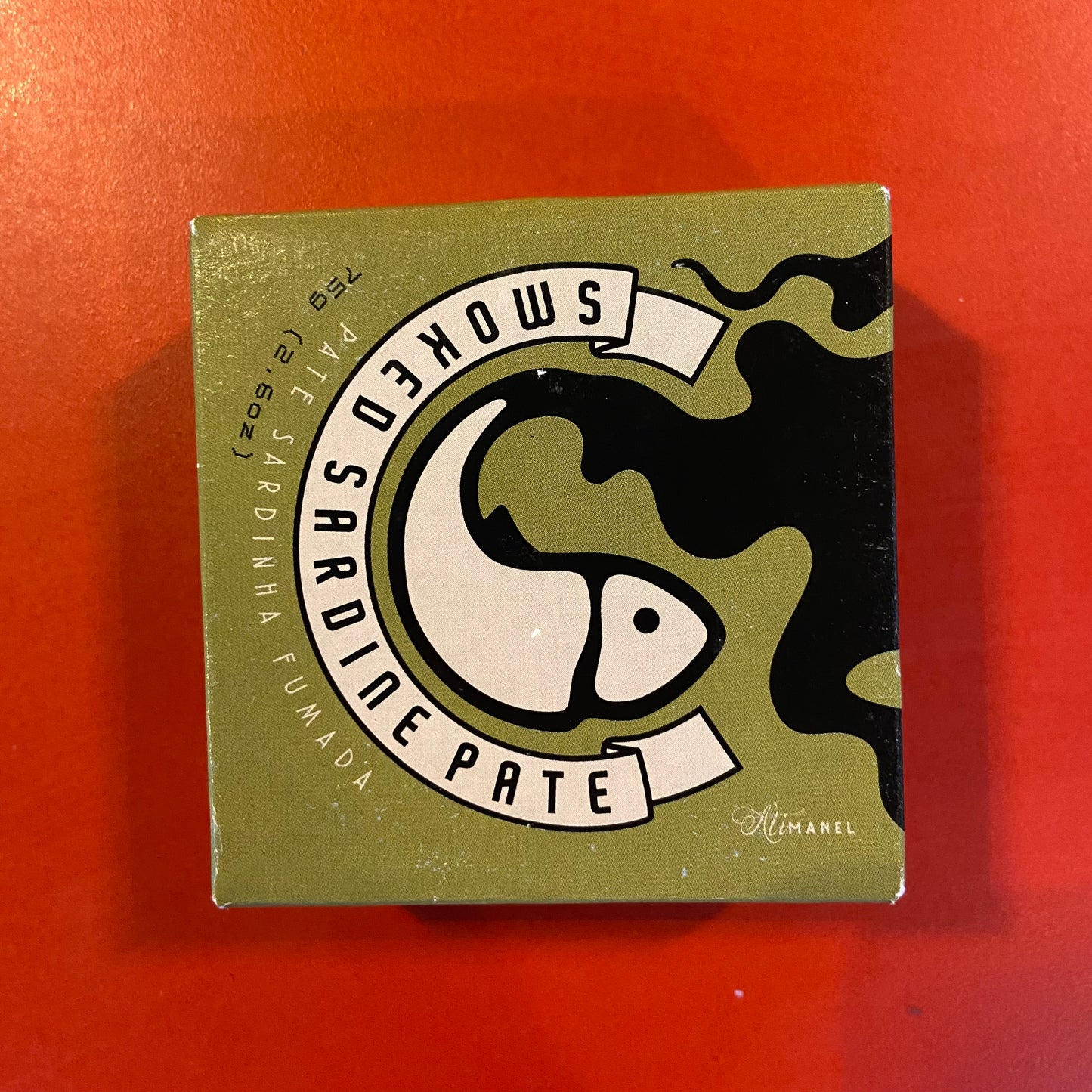 Ati Manel - Smoked Sardine Pate - 75g Tin