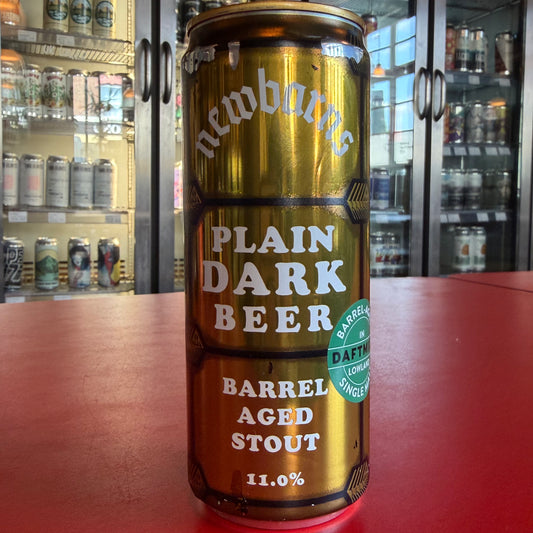 Newbarns - BA Plain Dark Beer - BA Imperial Stout - 11% - 330ml Can