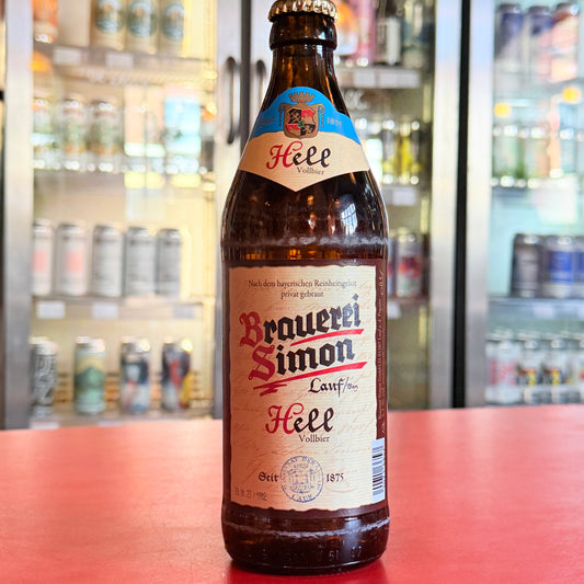 Brauerei Simon - Simon Hell Vollbier - German Helles - 5.1% - 500ml Bottle