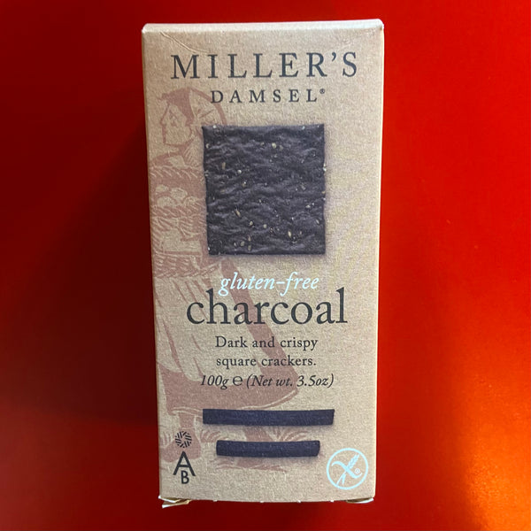 Gluten Free Charcoal Crackers - Miller's