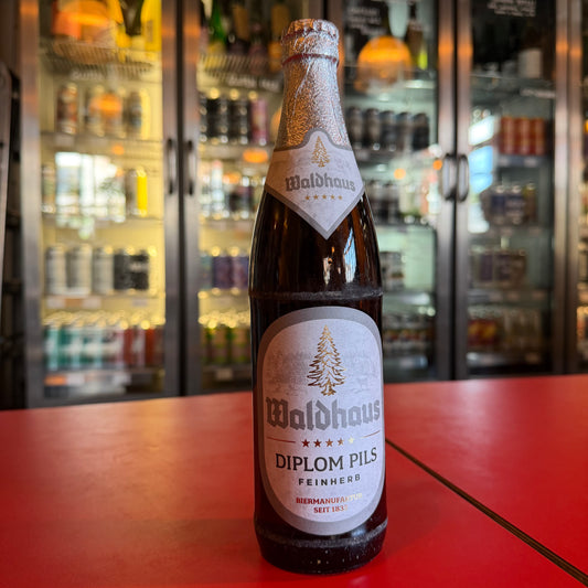 Waldhaus - Diplom Pils - German Pilsner - 4.9% - 500ml Bottle