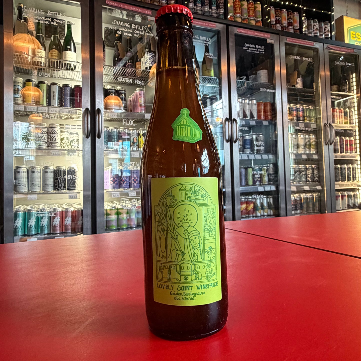 Saint Mars of the Desert - Lovely St. Winefride - Golden Barley Wine - 8.3% - 330ml Bottle