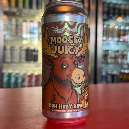 Tripping Animals x Messorem - Moosey Juicy - DDH Hazy DIPA - 8.2% - 473ml Can