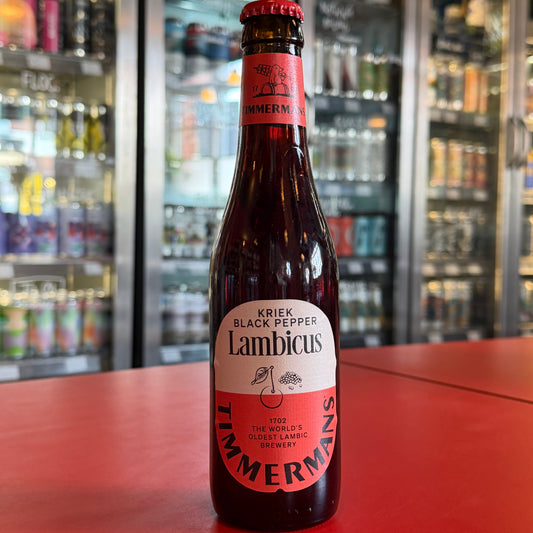 Timmermans - Kriek Black Pepper - Fruited Lambic - 4.0% -  330ml Bottle