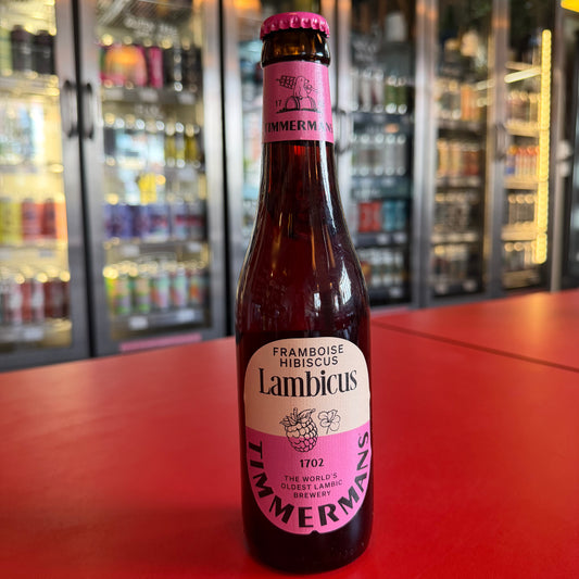 Timmermans - Framboise Hibiscus - Fruited Lambic - 4.0% - 330ml Bottle