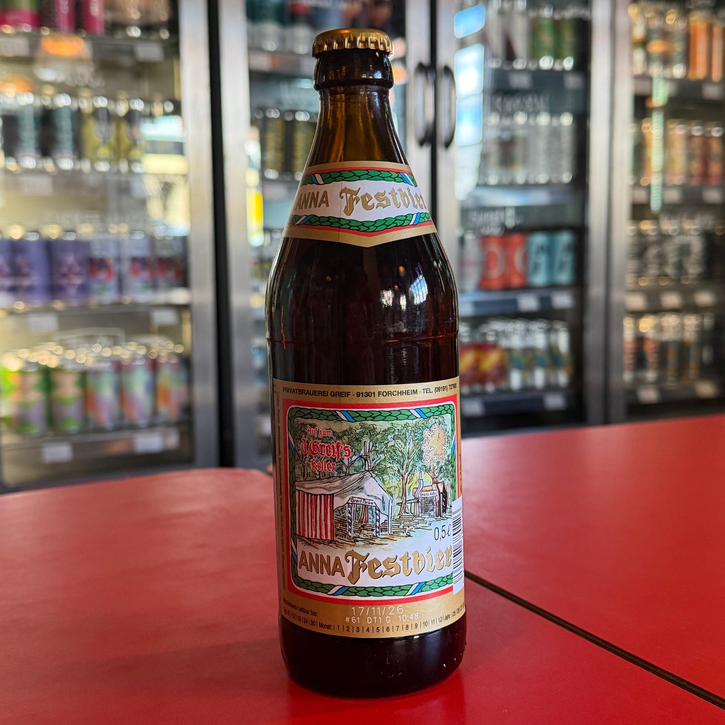 Brauerei Josef Greif - Anna Festbier - Festbier - 5.5% - 500ml Bottle