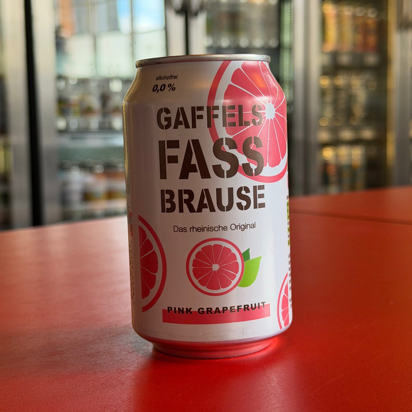 Gaffel Fassbrause - Pink Grapefruit - Alc Free Kolsch - 0.0% - 330ml Can