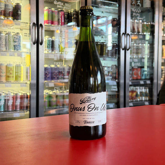 The Bruery Terreux - Onus On Us - Barrel Aged Spontaneously Fermented Ale  - 5.9% - 750ml Bottle