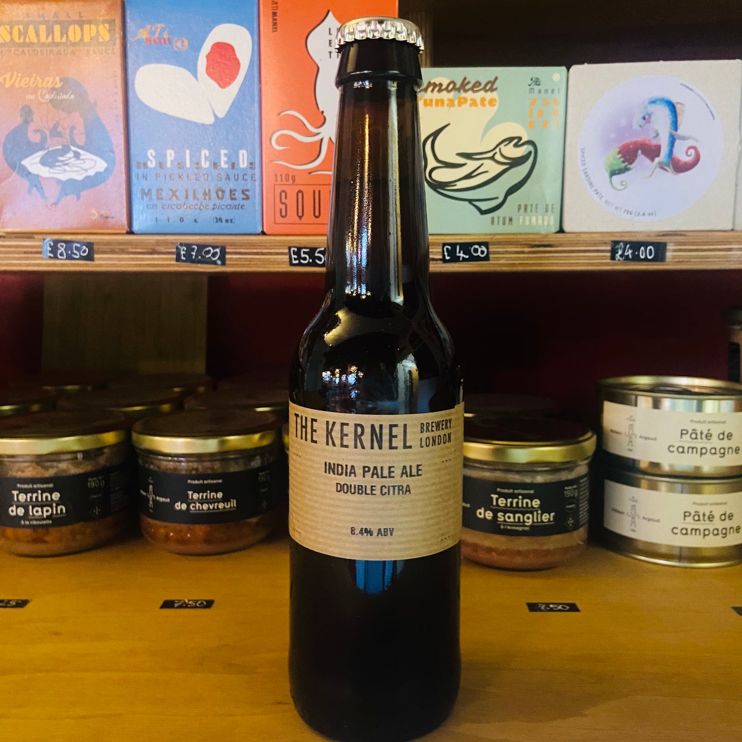 The Kernel - India Pale Ale: Double Superdelic Citra Galaxy - DIPA - 8.4% - 330ml Bottle