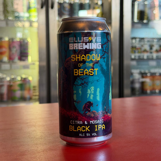 Elusive Brewing - Shadow of The Beast - Black IPA - 5% - 440ml Can