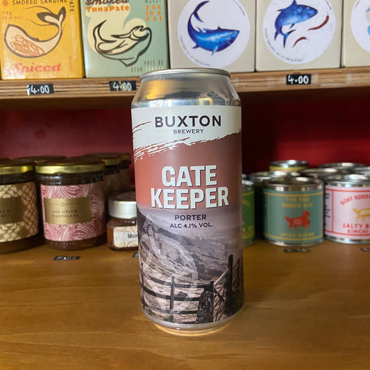 Buxton Brewery - Gate Keeper - Porter - 4.1% - 440ml Can