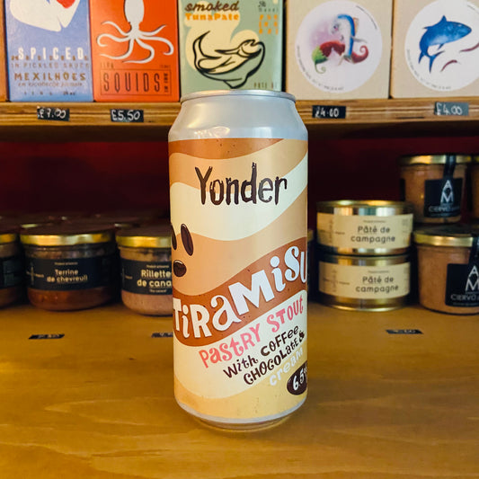 Yonder - Tiramisu - Pastry Stout - 6.5% - 440ml Can