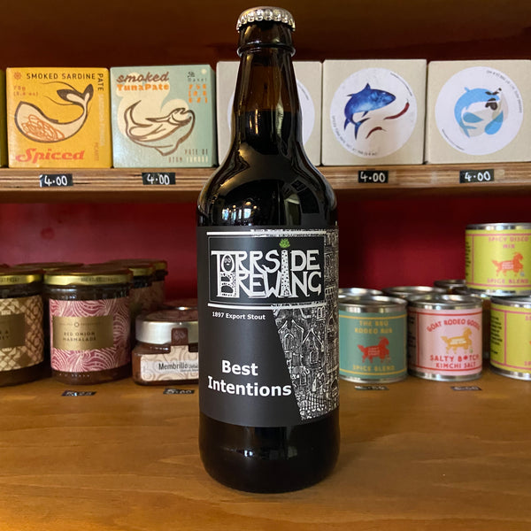Torrside Brewing - Best Intentions - 1897 Export Stout - 5.9% - 500ml Bottle