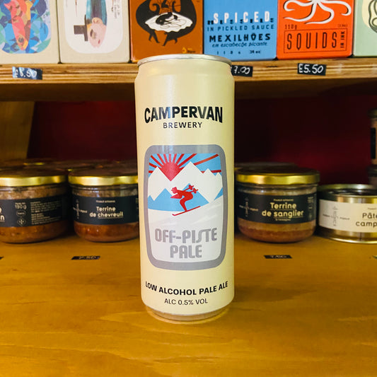 Campervan Brewery - Off-Piste Pale - Low Alcohol Pale Ale - 0.5% - 440ml Can