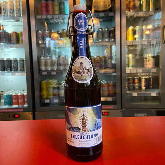 Kossel Brau Maria Hilfer - Erleuchtung - Helles Lager - 4.5% - 500ml Bottle