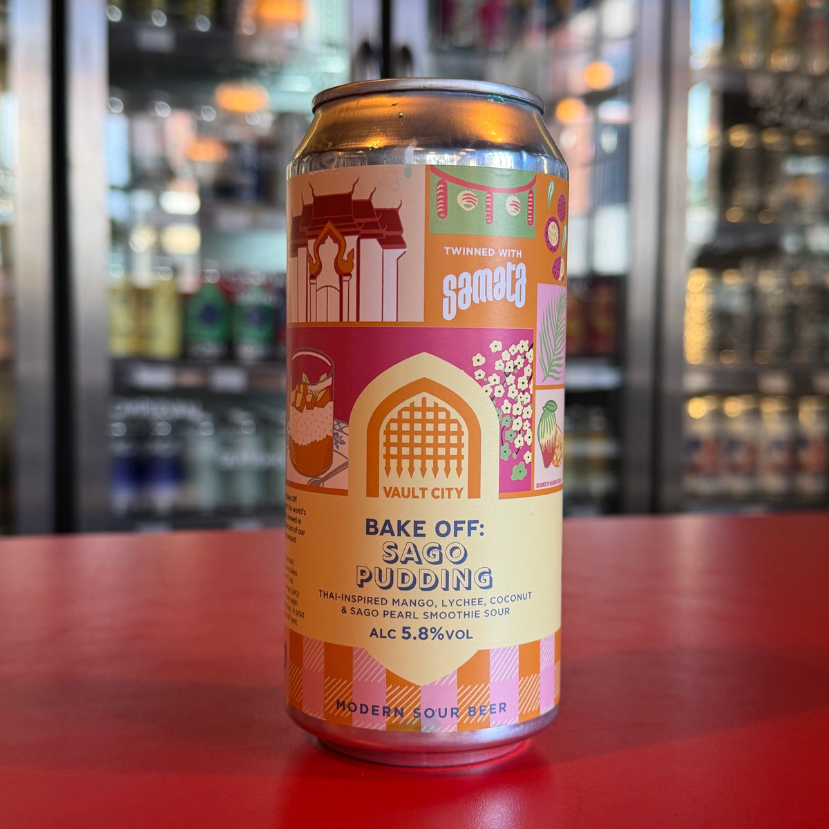 Vault City x Samata - Bake Off: Sago Pudding - Smoothie Sour - 5.8% - 440ml Can