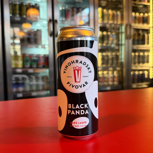 Vinohradskÿ Pivovar - Black Panda - Dark Lager - 5.4% - 500ml Can